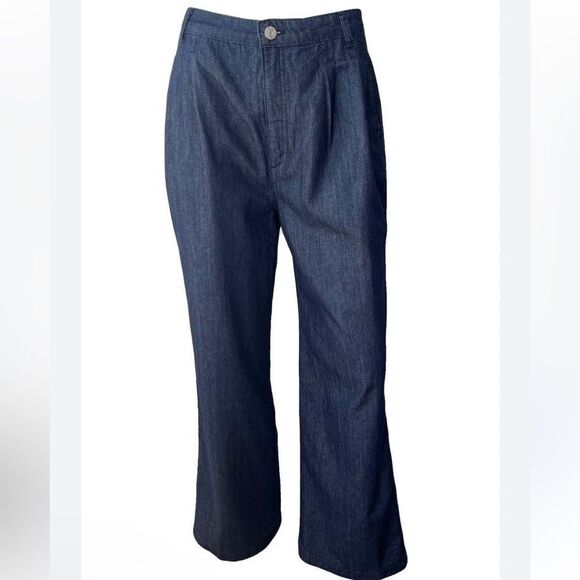 FRAME Chino Pleated Denim Jeans - Picture 2 of 5